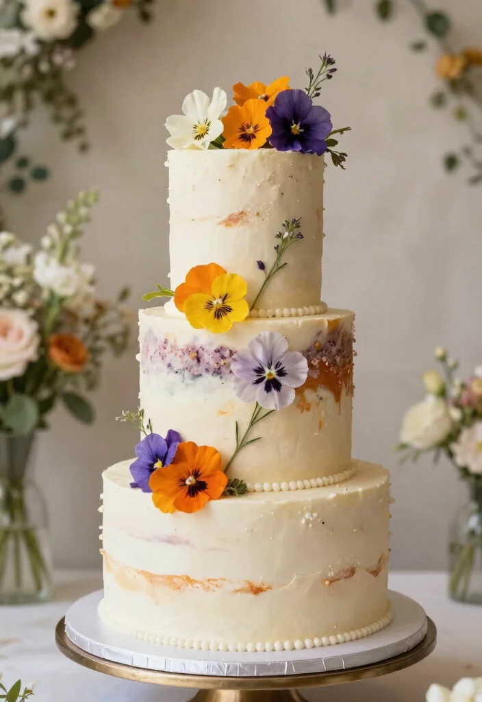 12 Unique Wedding Cake Ideas That Break Tradition Beautifully - 12. Unique Flavor Combinations 1