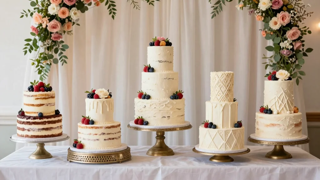12 Unique Wedding Cake Ideas That Break Tradition Beautifully