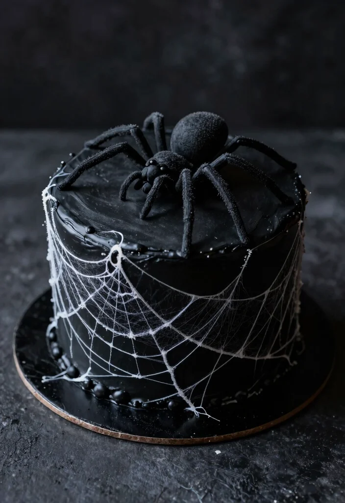 12 Venom Cake Ideas Perfect for a Bold Statement Birthday 23 12 Venom Cake Ideas Perfect for a Bold Statement Birthday - 3. The Sinister Spider Cake 1