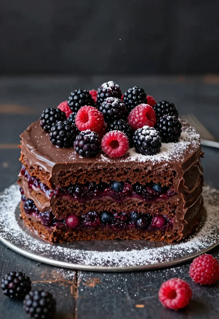 12 Venom Cake Ideas Perfect for a Bold Statement Birthday 56 12 Venom Cake Ideas Perfect for a Bold Statement Birthday - 6. Venomous Berry Cake 1