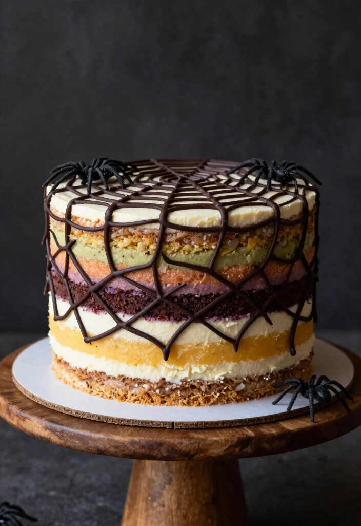 12 Venom Cake Ideas Perfect for a Bold Statement Birthday 89 12 Venom Cake Ideas Perfect for a Bold Statement Birthday - 9. Arachnid Layer Cake 1