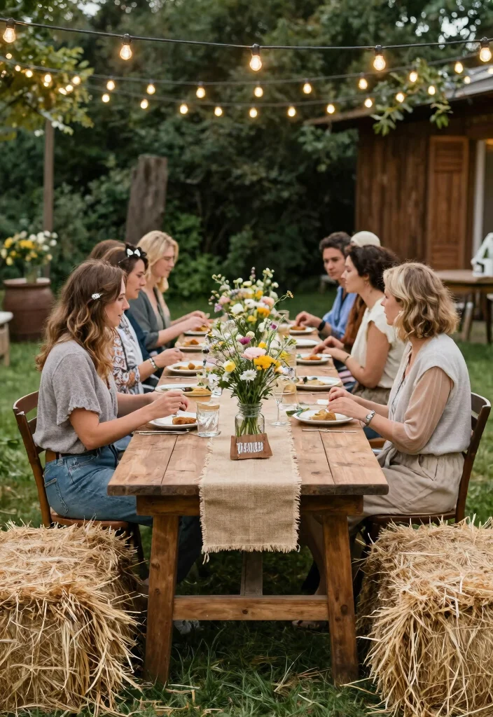 12 Vintage Bridal Shower Ideas with Timeless Romantic Details - 2. Rustic Vintage Charge 1