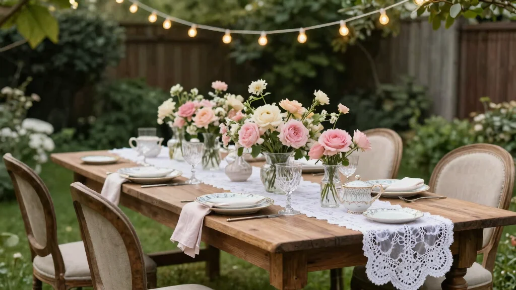 12 Vintage Bridal Shower Ideas with Timeless Romantic Details