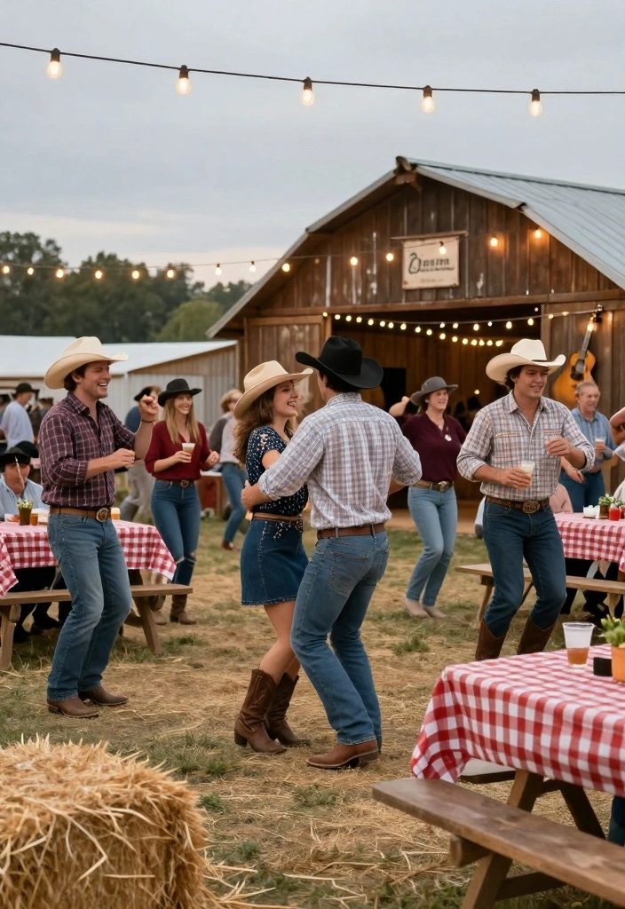 12 Western Bachelorette Party Ideas with Bold Fun Themes 1 12 Western Bachelorette Party Ideas with Bold Fun Themes - 1. Barn Dance Bash 1