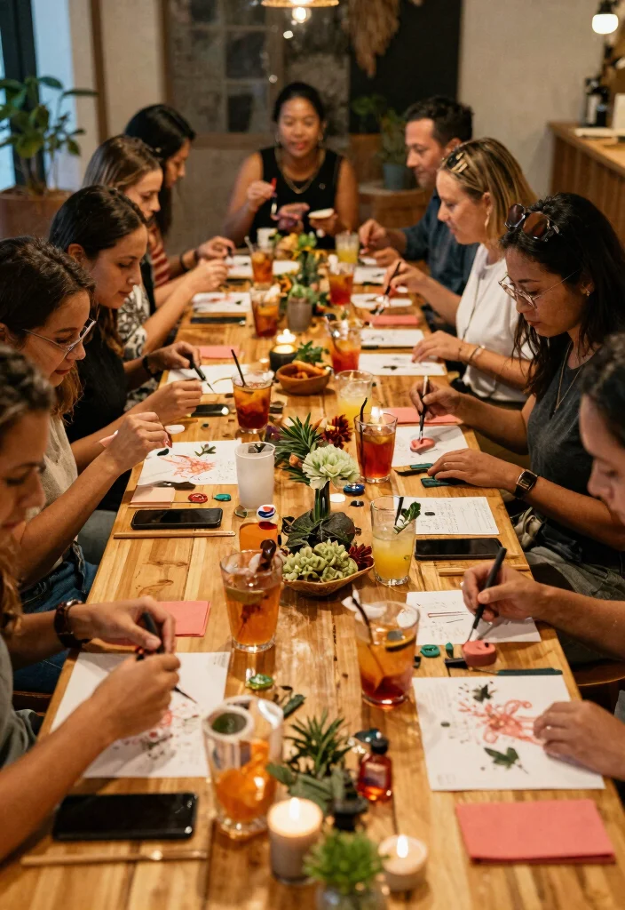 12 Western Bachelorette Party Ideas with Bold Fun Themes 89 12 Western Bachelorette Party Ideas with Bold Fun Themes - 9. Crafting and Cocktails 1